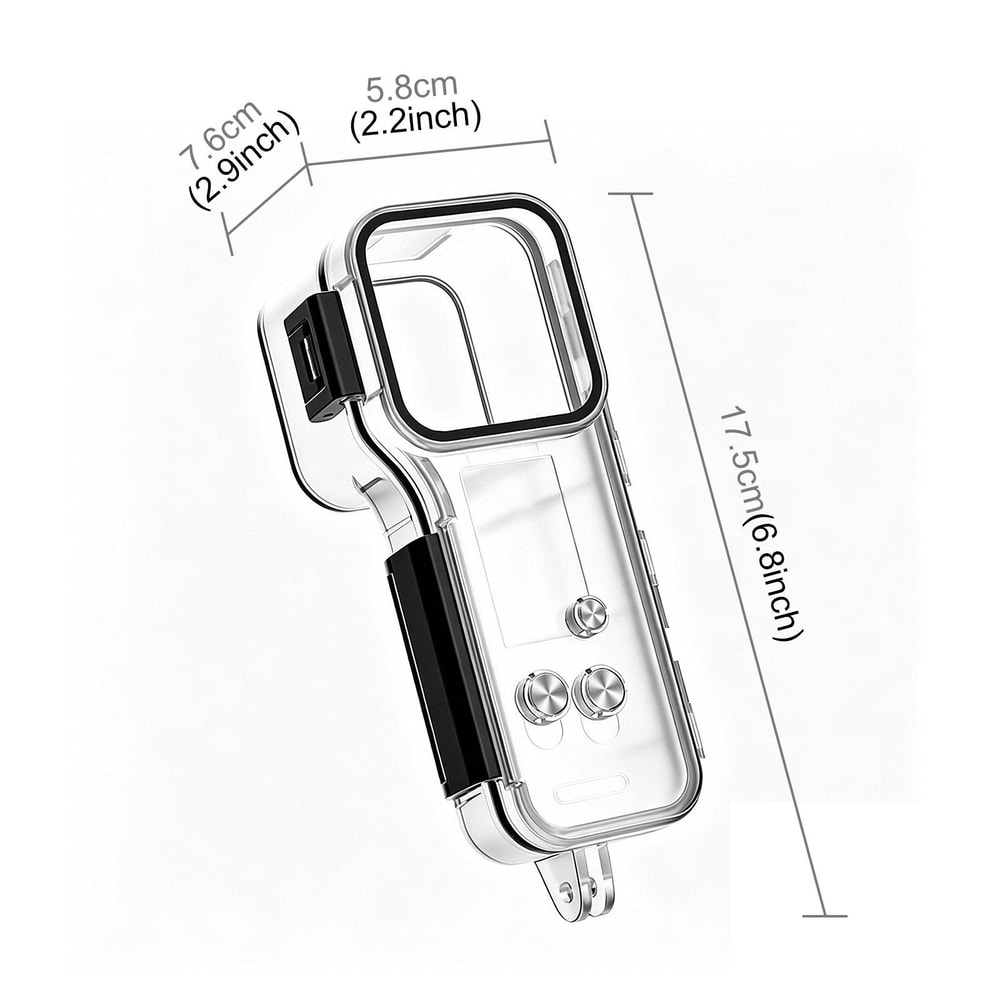 DJI Osmo Pocket 50M Waterproof Diving Case with Anti Fog Protection