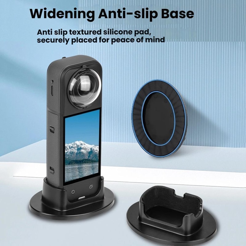 Insta360 X5 Desktop Stand With AntiSlip Base Stable Camera Holder 2
