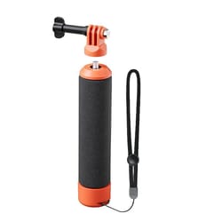 floating action camera grip handle with universal mount for gopro & 360 cameras