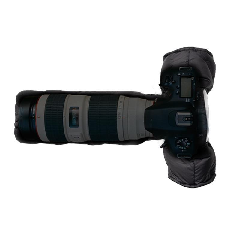 Camera Cold Weather Cover For DSLR Mirrorless Cameras With Waterproof Lens Protection 1