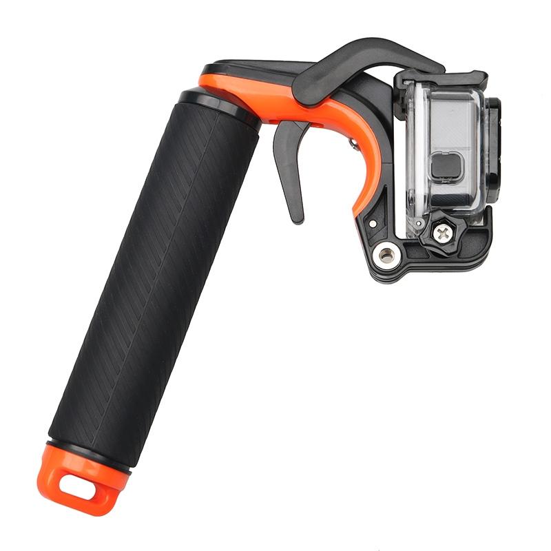 Floating GoPro Diving Grip with Shutter Trigger & Anti Lost Wrist Strap