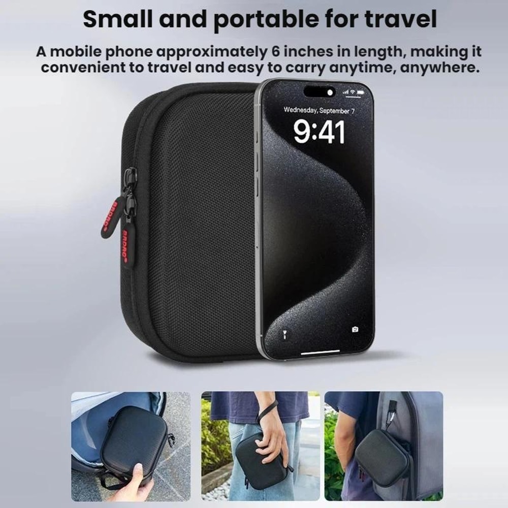 DJI Osmo Action 6 Carrying Case Shockproof Travel Storage Bag 6