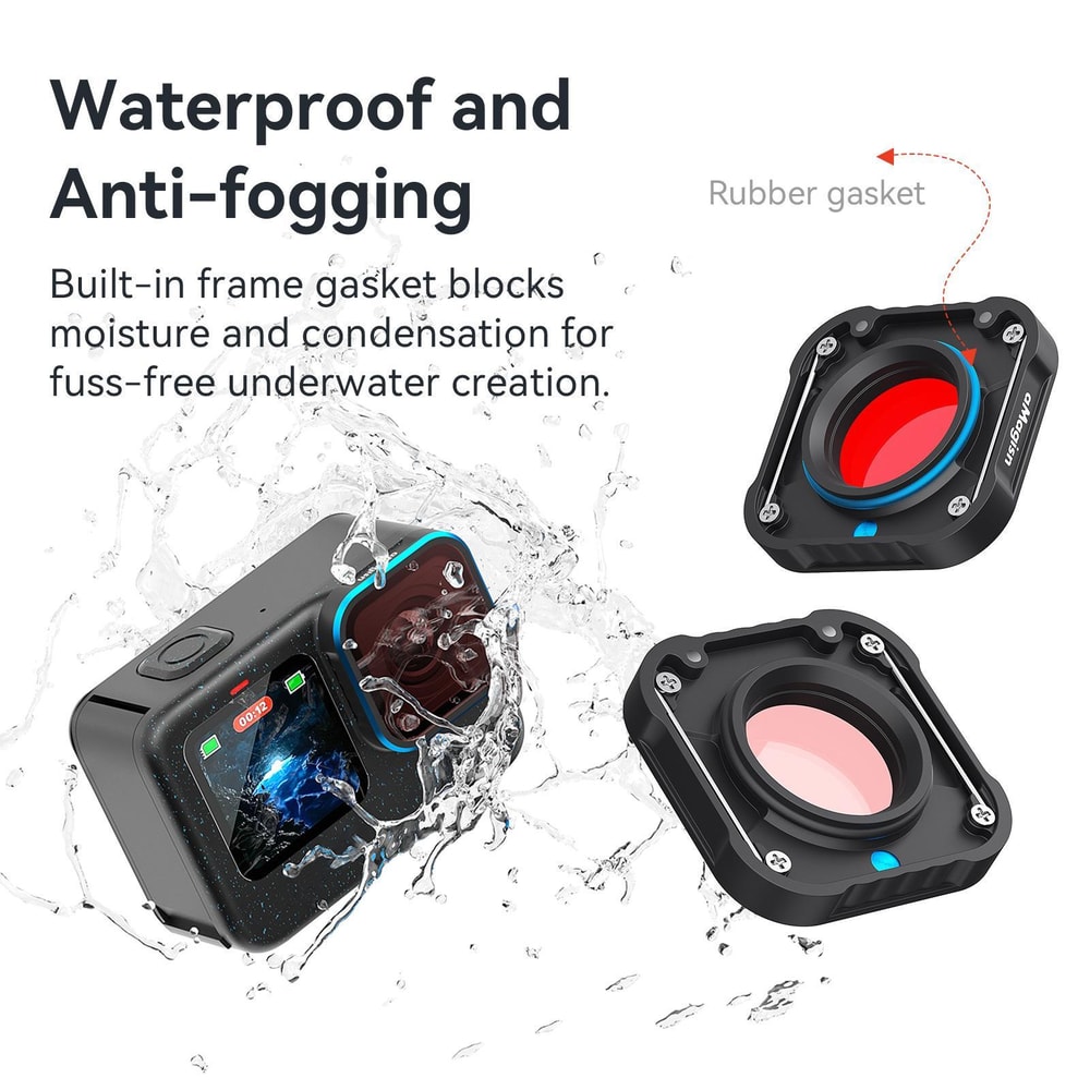 GoPro HERO Underwater Dive Filter Lens For Clear Ocean Filming 5