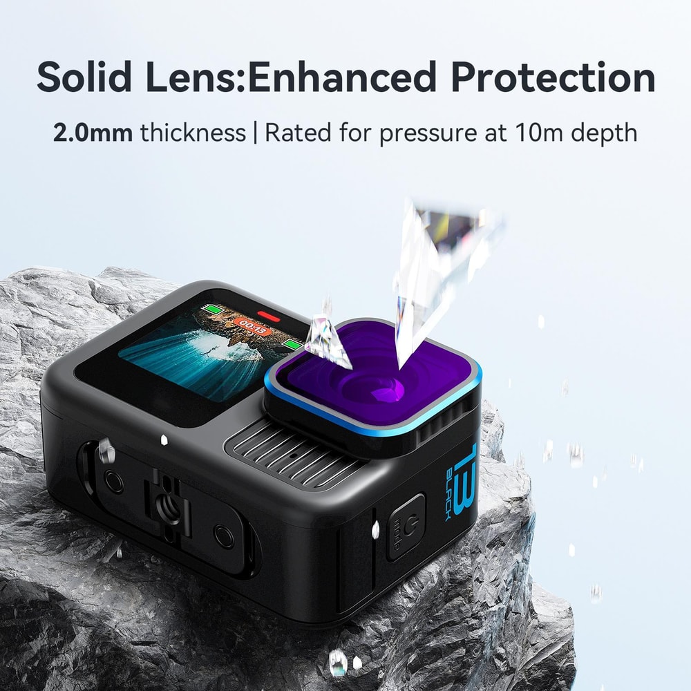 GoPro HERO Underwater Dive Filter Lens For Clear Ocean Filming 7