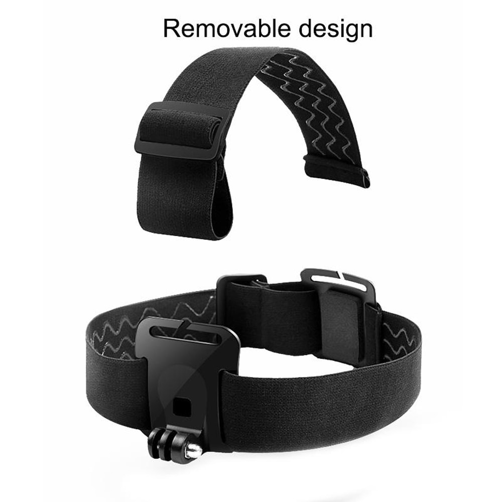 AdventureGrip Adjustable Action Camera Head Strap with Phone Mount for GoPro & Smartphones