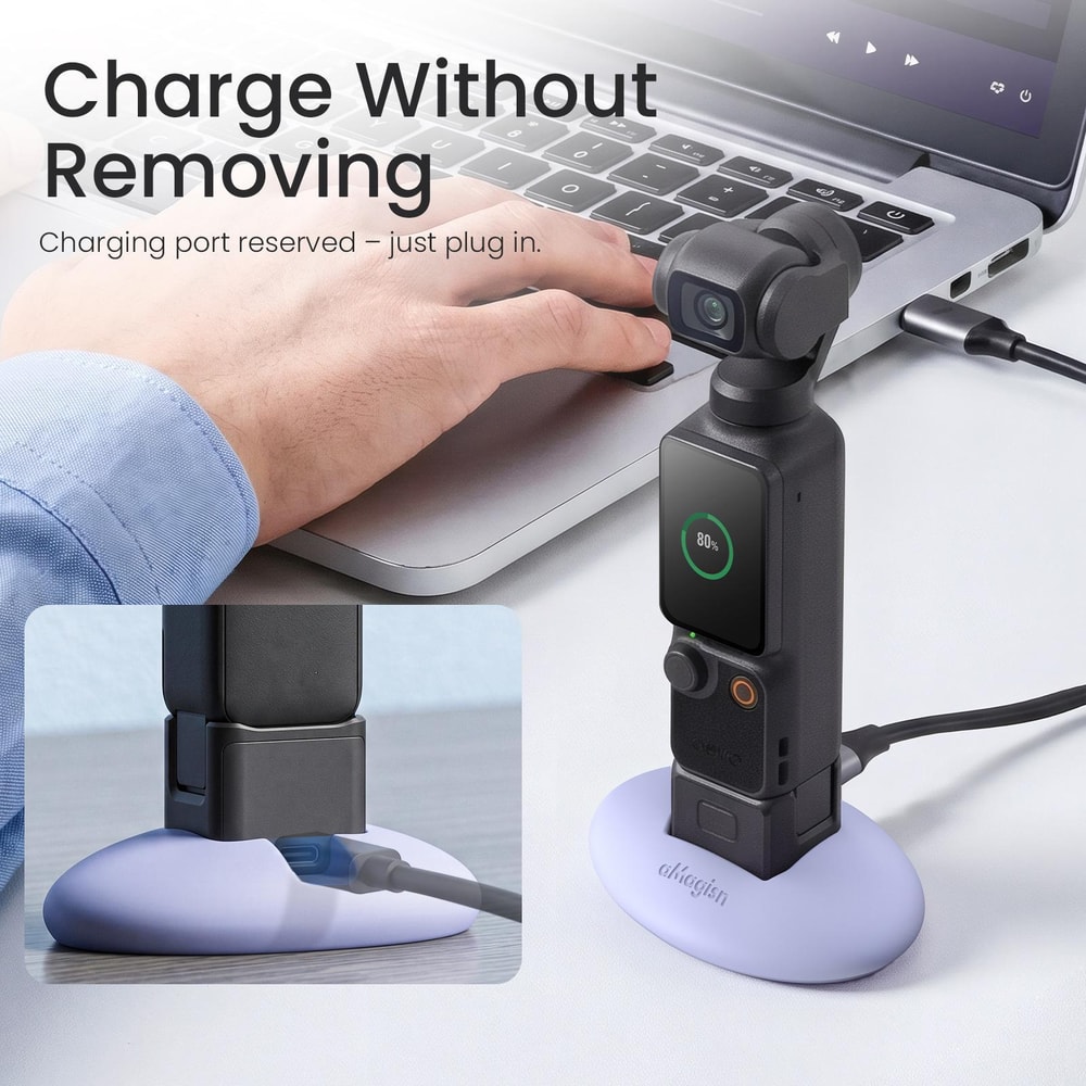 Magisn Silicone Desktop Stand Car Mount For DJI Osmo Pocket 4 And Pocket 3 7