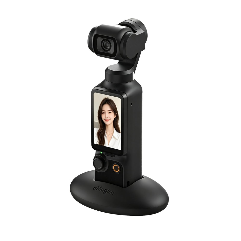 Magisn Silicone Desktop Stand & Car Mount for DJI Osmo Pocket 4 and Pocket 3
