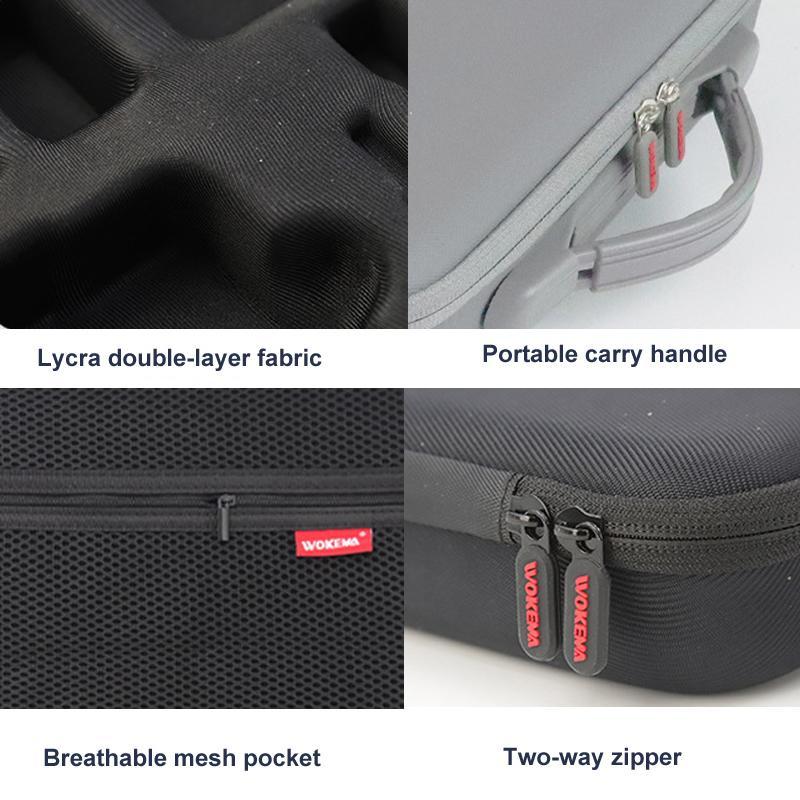 Action Camera Carrying Case Waterproof Travel Shoulder Bag For Action 5 Pro Action 4 Action 3 9