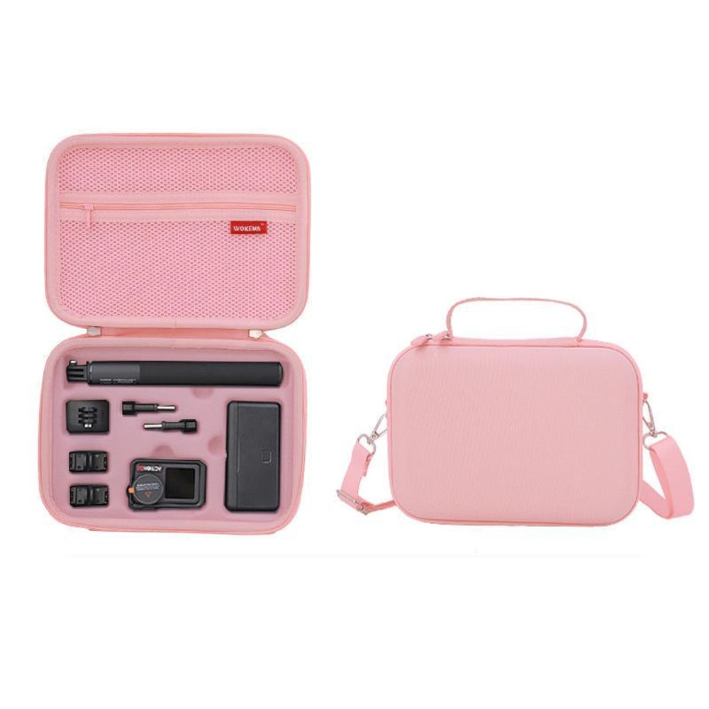 Action Camera Carrying Case Waterproof Travel Shoulder Bag For Action 5 Pro Action 4 Action 3 3