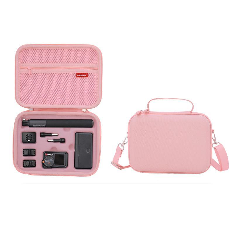 Action Camera Carrying Case Waterproof Travel Shoulder Bag For Action 5 Pro Action 4 Action 3 3