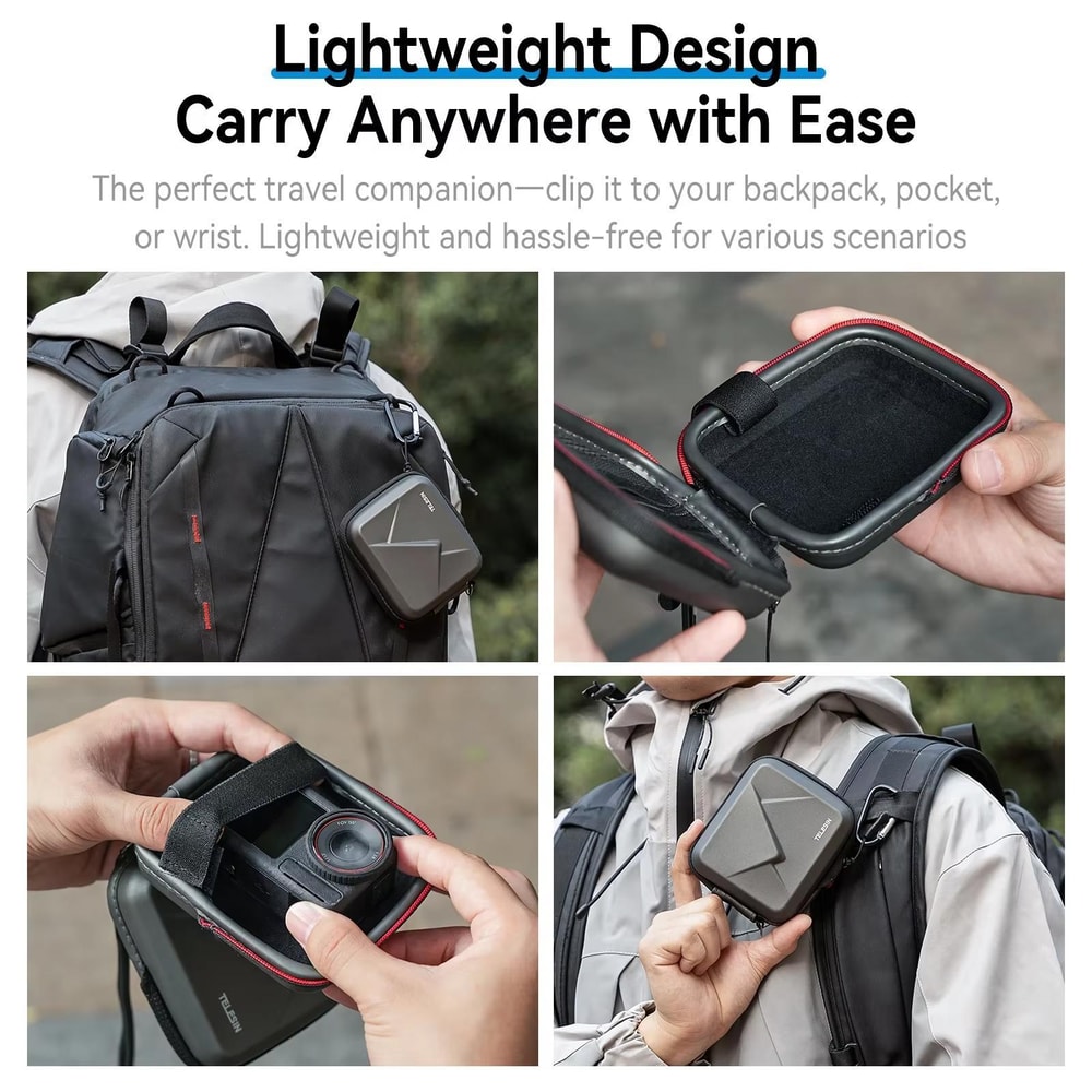 Universal Shockproof Camera Case for Action Cameras Travel Storage Bag
