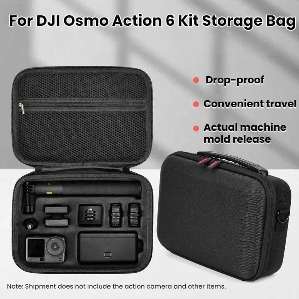 For DJI Osmo Action 6 BRDRC Action Camera Accessory Storage Bag 4