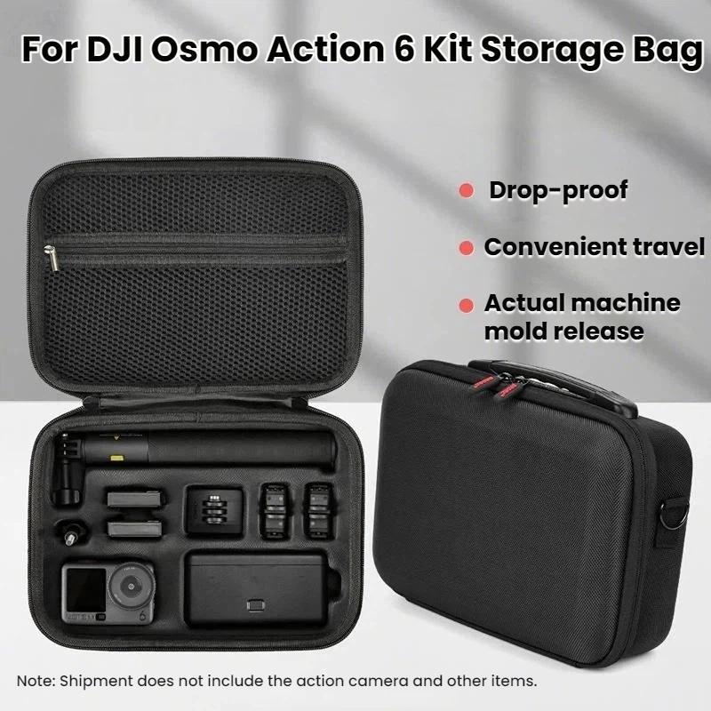 For DJI Osmo Action 6 BRDRC Action Camera Accessory Storage Bag 4