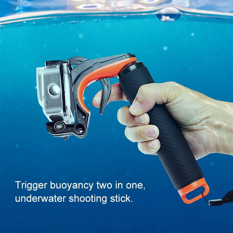GoPro HERO8 Floating Hand Grip with Shutter Trigger for Diving and Snorkeling