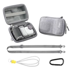 action camera case for gopro dji insta360 with shoulder strap