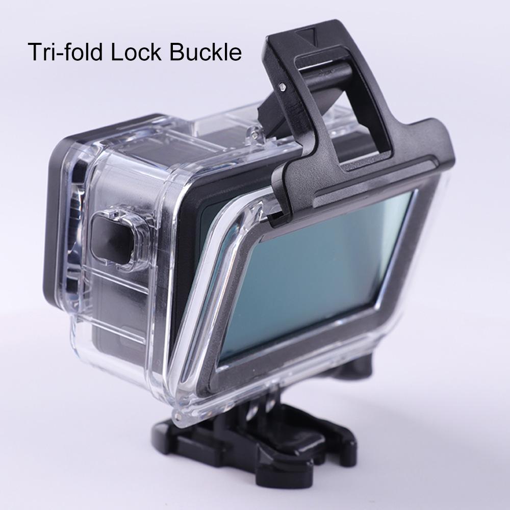 Action 3/4 Waterproof Diving Case with Touch Screen Access for Snorkeling & Swimming