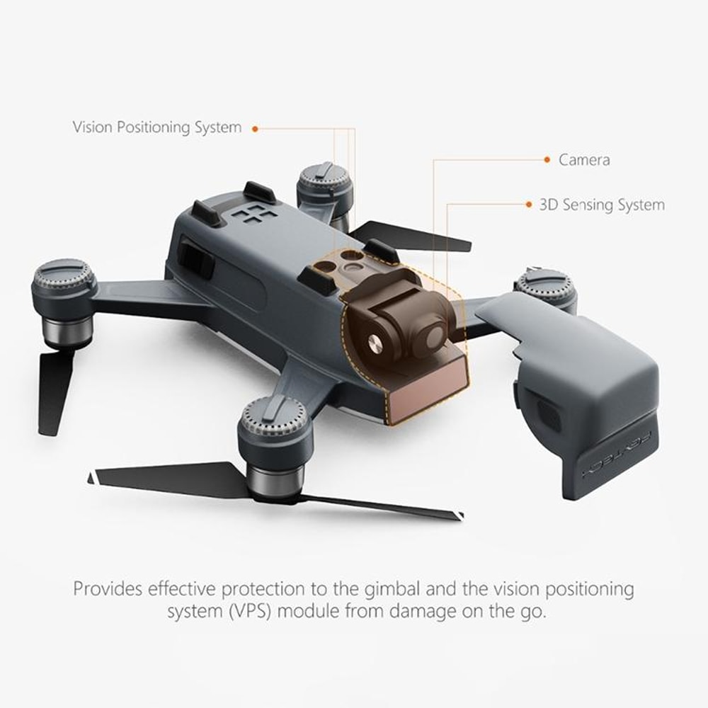 DJI Spark Gimbal Cover Camera Lens Hood & Protective Transport Guard