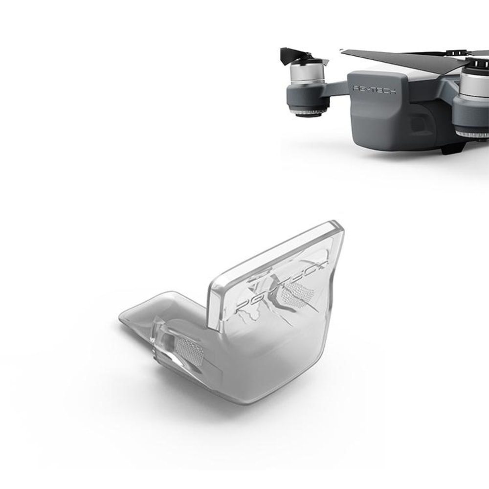 DJI Spark Gimbal Cover Camera Lens Hood & Protective Transport Guard
