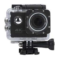 4k wifi waterproof action camera for cycling, diving & adventure sports recording