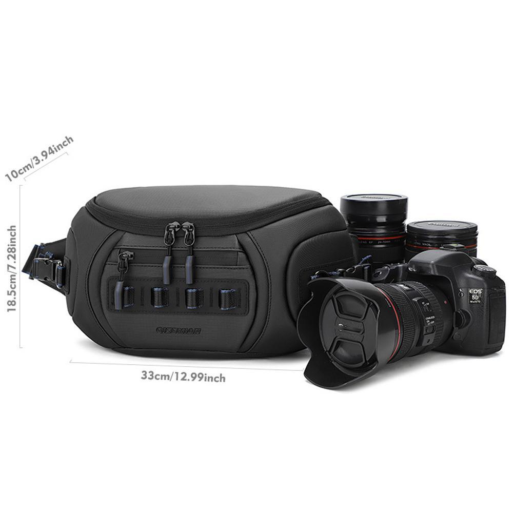 UrbanFlex Camera Sling Bag For Men With Removable Dividers Water Resistant Travel Design 10