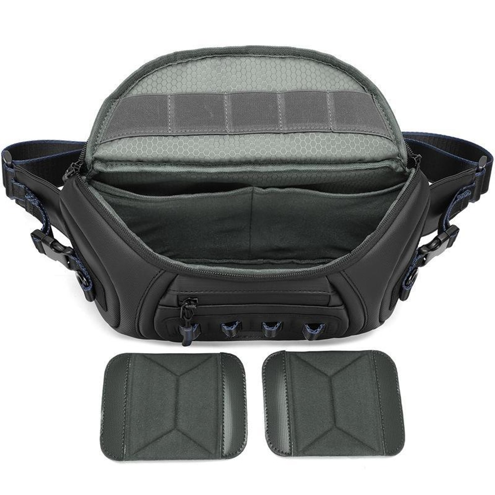 UrbanFlex Camera Sling Bag For Men With Removable Dividers Water Resistant Travel Design 4