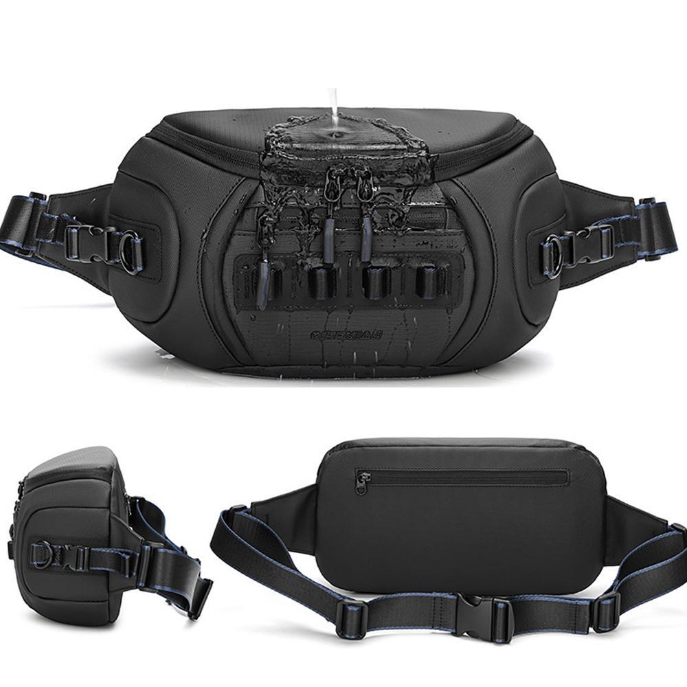 UrbanFlex Camera Sling Bag For Men With Removable Dividers Water Resistant Travel Design 0