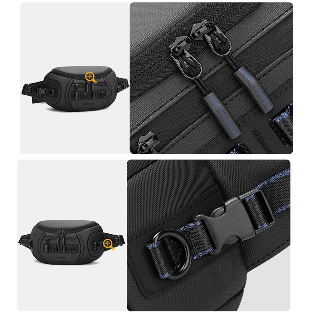 UrbanFlex Camera Sling Bag For Men With Removable Dividers Water Resistant Travel Design 7
