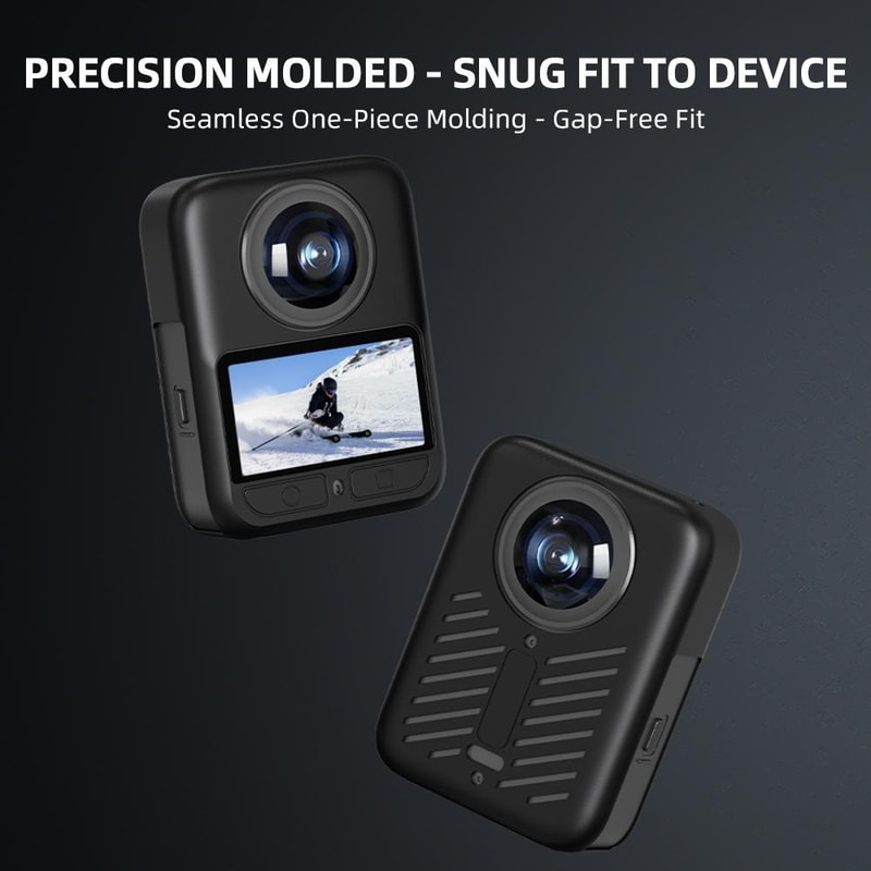 DJI Osmo 360 Silicone Protective Case With Lens Cap Shockproof Dustproof Camera Cover 2