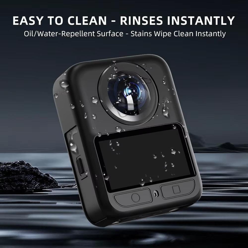 DJI Osmo 360 Silicone Protective Case With Lens Cap Shockproof Dustproof Camera Cover 9