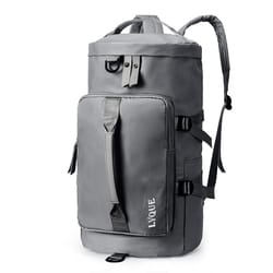 urbanflex travel backpack & gym duffel bag with shoe compartment for business trips and sports