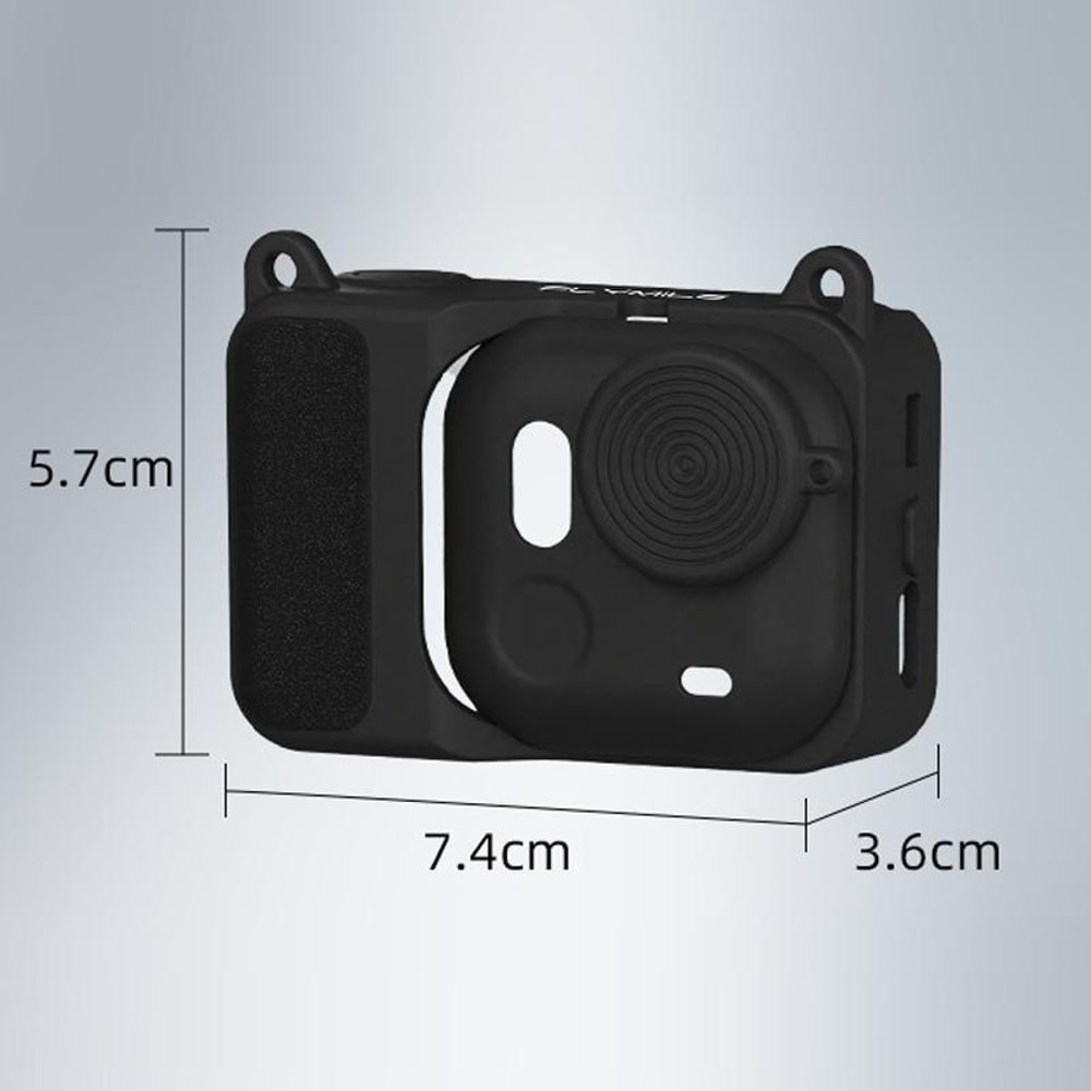 Silicone Protective Case For Insta360 GO Ultra Camera With Lens Cover Lanyard 8