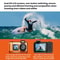 AquaSnap 4K Waterproof Camera With Dual Screen Selfie Display IP68 Underwater Protection 6