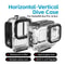 60M Insta360 Ace Dive Case Waterproof Housing for Vertical & Horizontal Shooting
