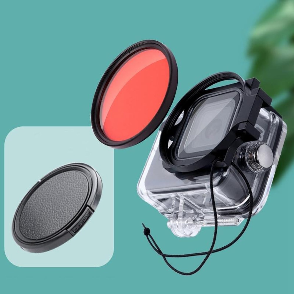 GoPro HERO8 Dive Filter Kit with Waterproof Housing & 58mm Underwater Lens Filter Set