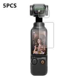 dji osmo pocket 4 hydrogel screen protector 5 pack hd anti scratch protective film