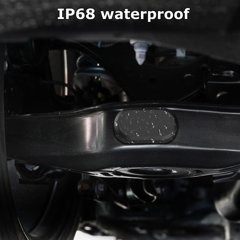 Magnetic Waterproof SmartTag2 Holder Case for Car & Bike with Hidden GPS Tracker Mount