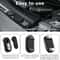 Magnetic Waterproof SmartTag2 Holder Case for Car & Bike with Hidden GPS Tracker Mount