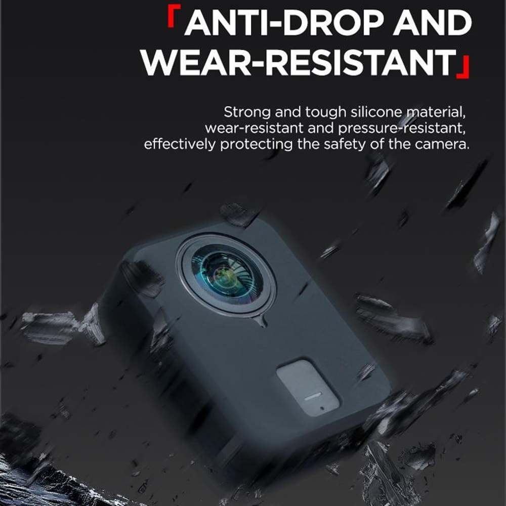DJI Osmo 360 Silicone Protective Case Shockproof Anti Scratch Full Body Cover