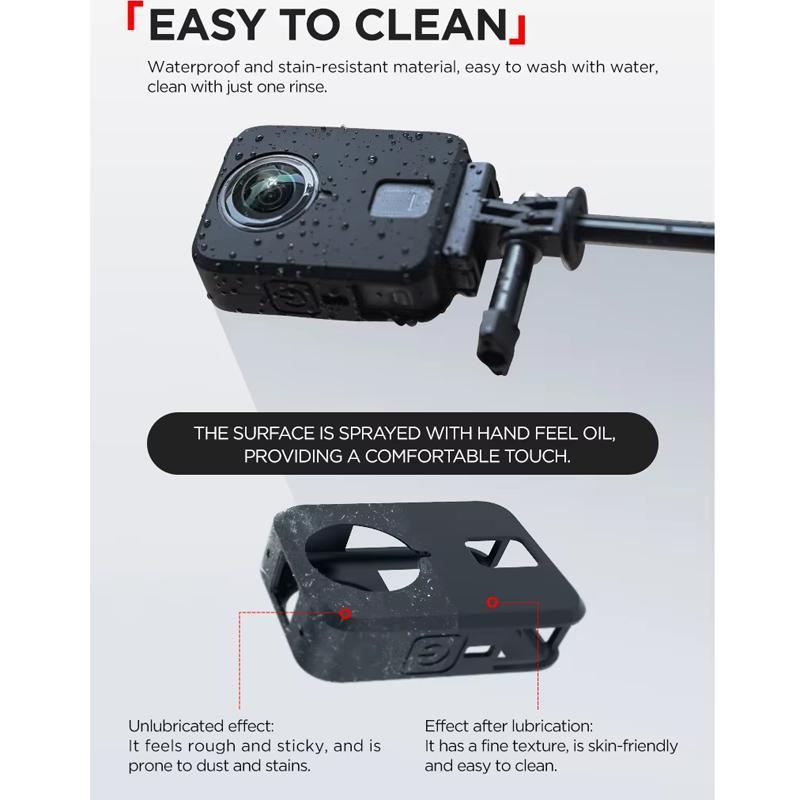 DJI Osmo 360 Silicone Protective Case Shockproof Anti Scratch Full Body Cover