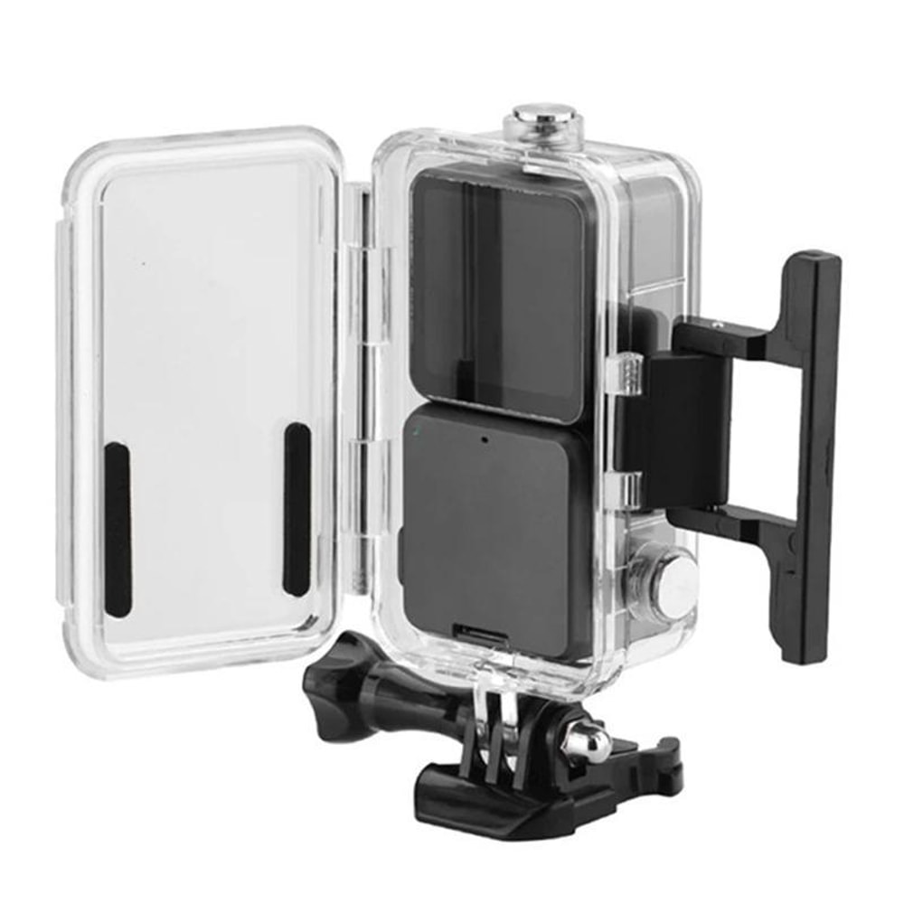 DJI Action 2 Waterproof Case 60m Diving Housing with 9H Tempered Glass Protection