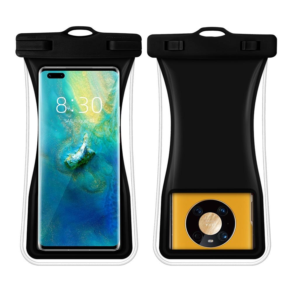 Floating Airbag Waterproof Phone Pouch IPX8 TPU Dry Bag For Beach Swimming Kayaking 2