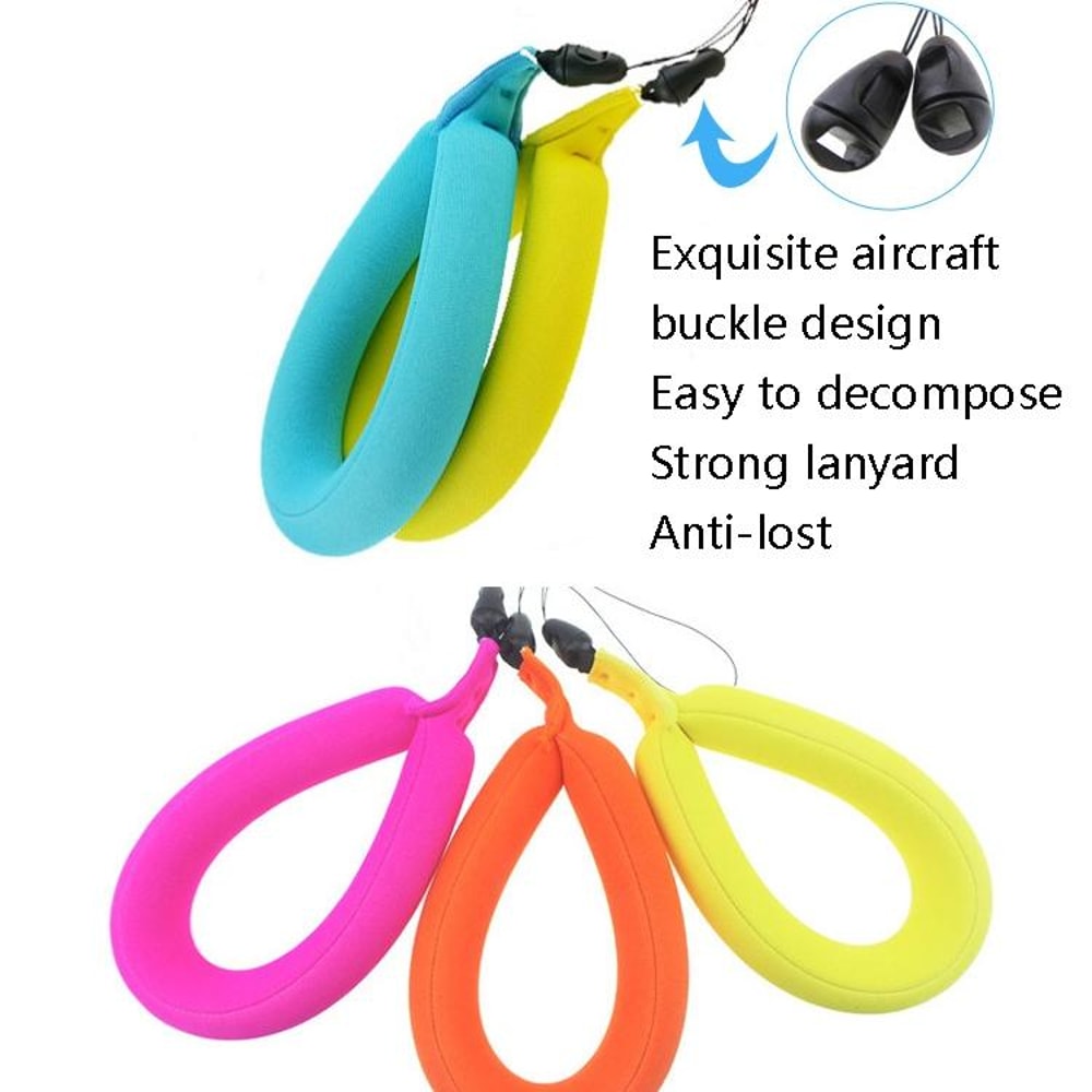 Floating Camera Wrist Strap For Phones Action Cameras Waterproof Buoyancy Band 7