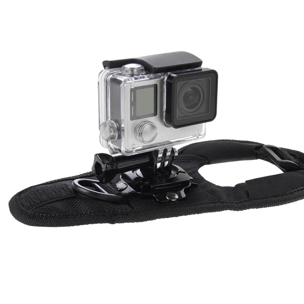 360 Rotating Hand Strap Mount For GoPro Insta360 DJI Action Cameras 4