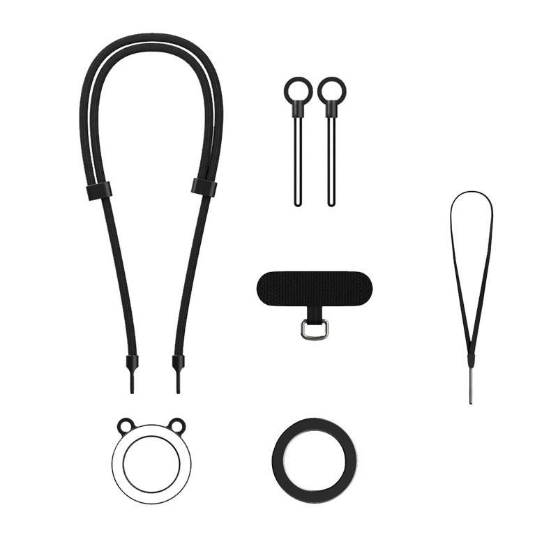 Magnetic Bear Retractable Phone Lanyard with Adjustable Strap & Anti Loss Holder