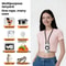 Magnetic Bear Retractable Phone Lanyard with Adjustable Strap & Anti Loss Holder