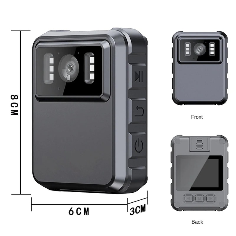 L9 Body Camera 1080P Waterproof Mini Video Recorder With Night Vision Wide Angle Lens 3