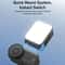 Magnetic Quick Release Fill Light for DJI Osmo Action 6 with Dual Color LED Lighting