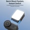 Magnetic Quick Release Fill Light for DJI Osmo Action 6 with Dual Color LED Lighting