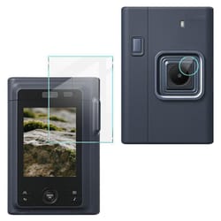 tempered glass screen protector for fujifilm instax mini liplay with lens protection