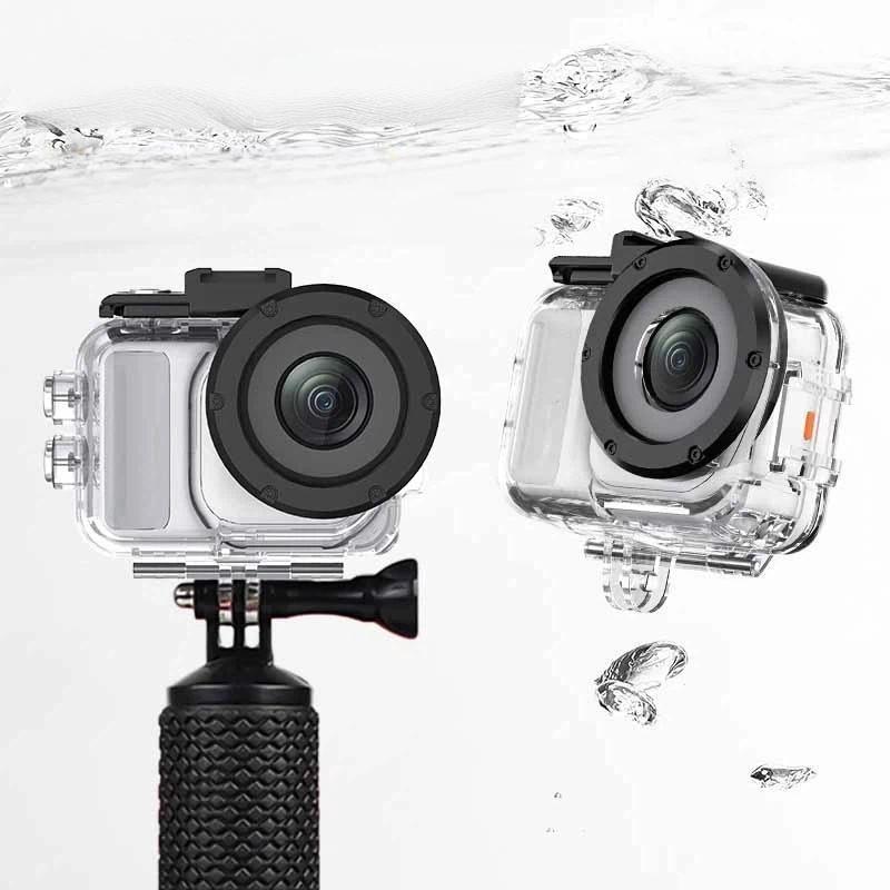 Insta360 GO Ultra Waterproof Case 60m Dive Housing with Dual Cold Shoe Mount